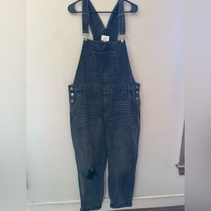 Authentic Dark Denim Overalls